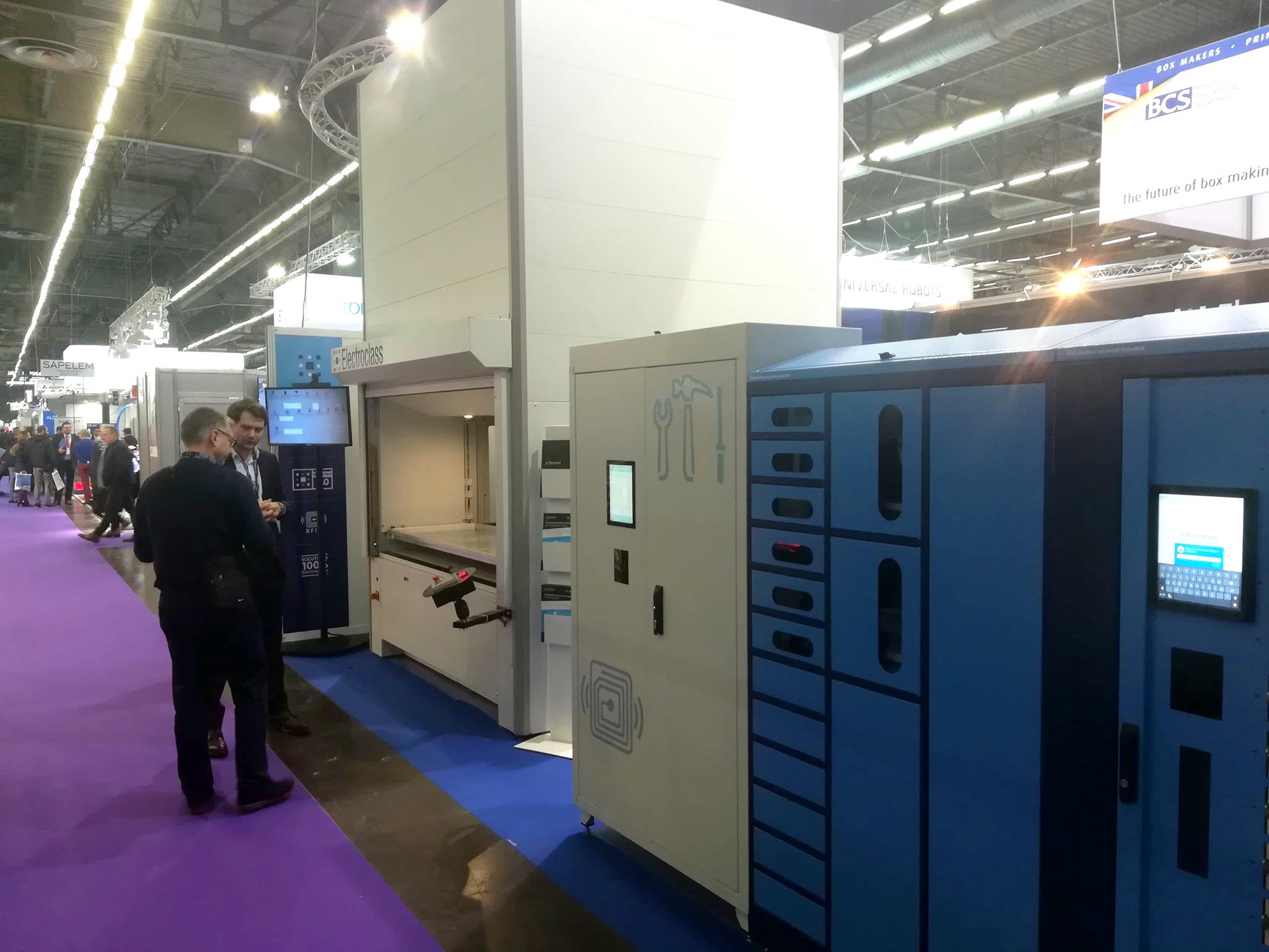 Electroclass at the ALL4PACK trade show: intralogistics