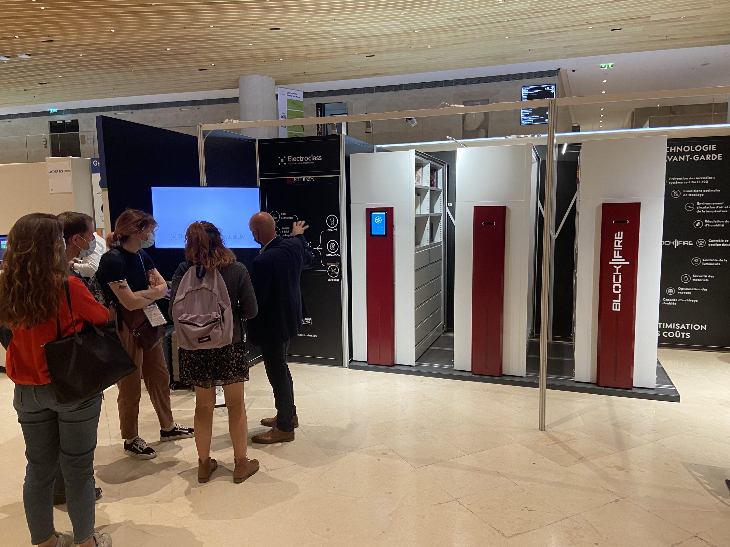 SITEM trade show: Electroclass unveils its mobile shelving